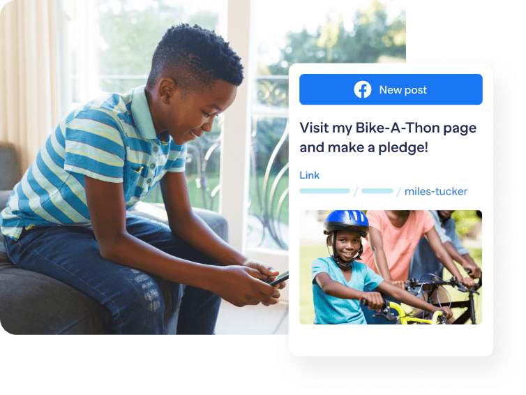 Visit my bike a thone page kid