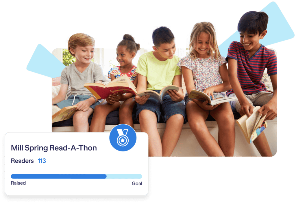 Mill Spring Read A Thon children