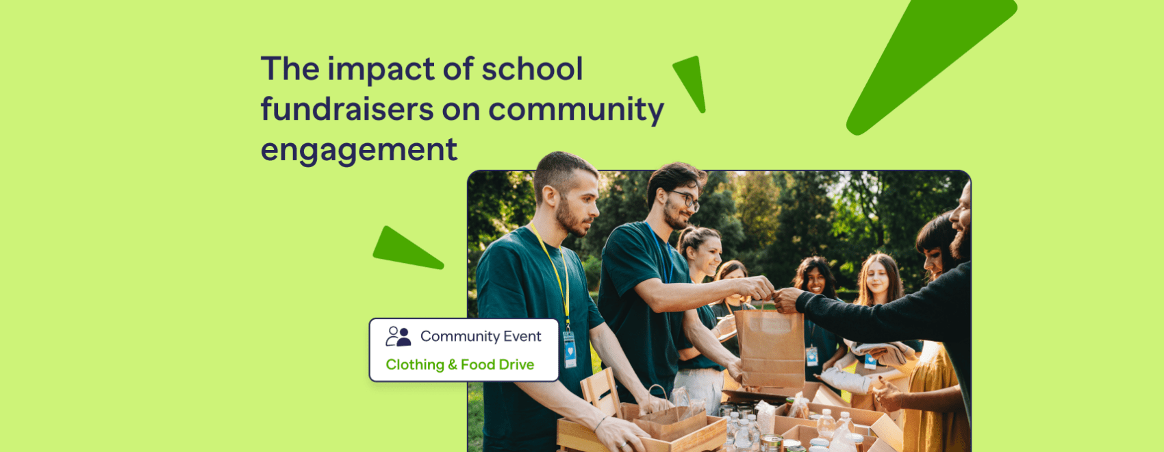 The impact of school fundraisers on community engagement