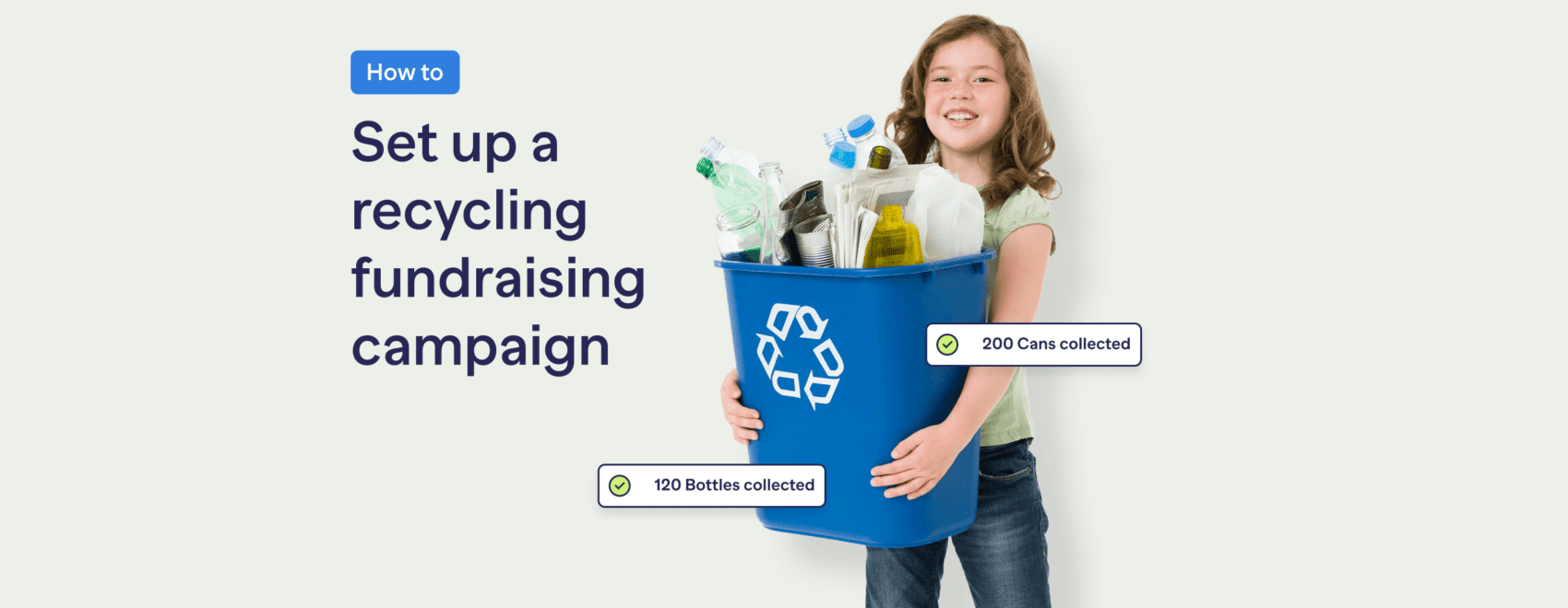 How to set up a recycling fundraising campaign